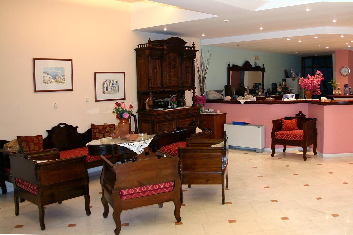 Hotel New Haroula Fira  Exterior foto